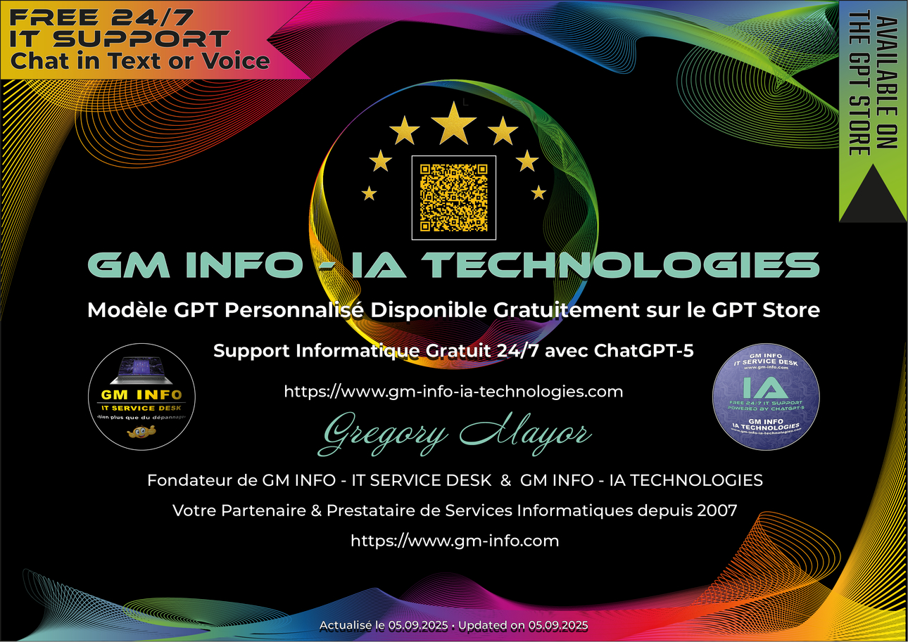 GM INFO - IA TECHNOLOGIES © GPT Store