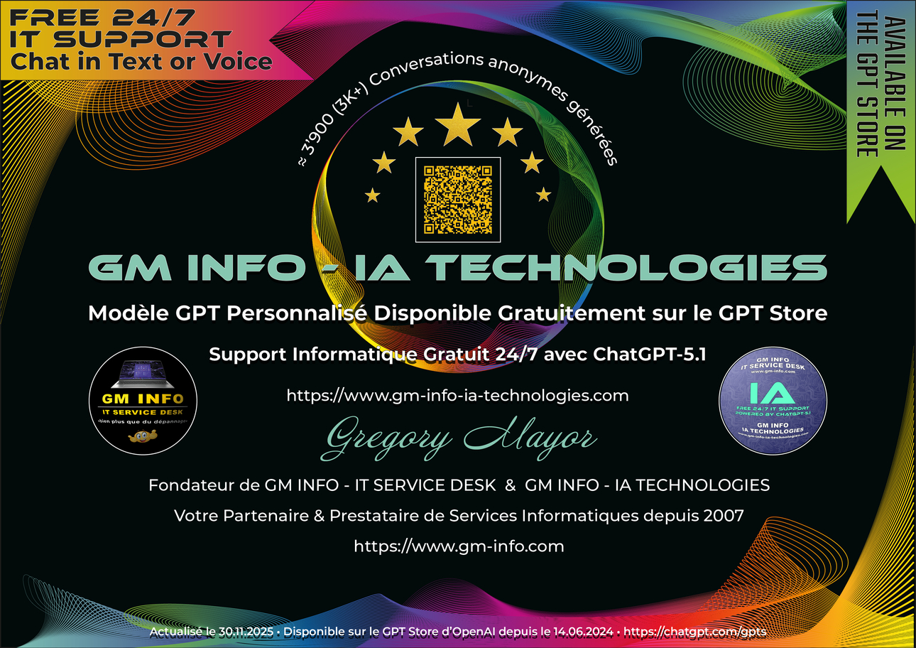 GM INFO - IA TECHNOLOGIES © GPT Store